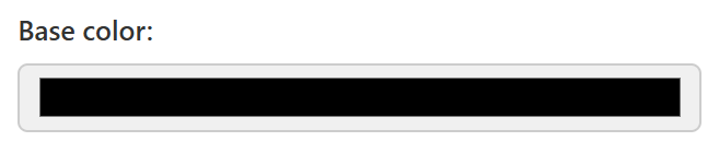 Base Color Button